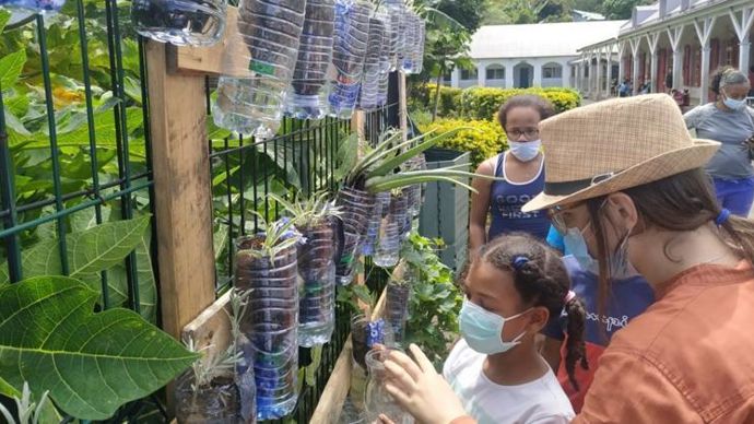 Grand prix : école élémentaire Les Benjoins des Trois-Bassins (La Réunion).